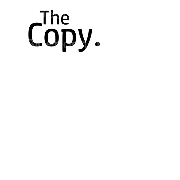 The copy