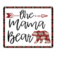 The mama bear plaid