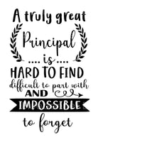 Truly great principal