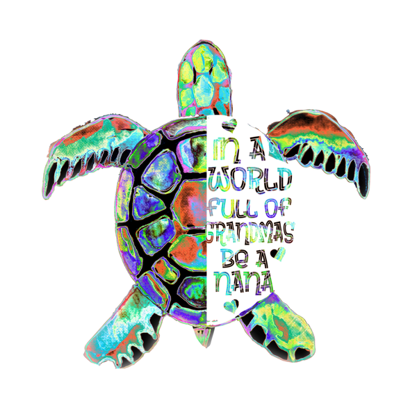 Turtle world be a nana neon