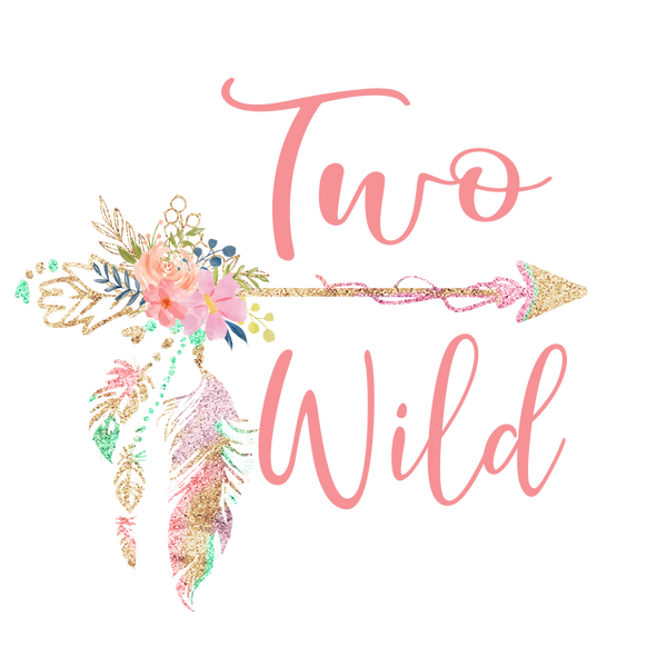 Two wild boho flower