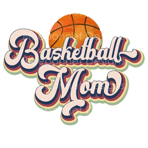 Vintage basketball mom