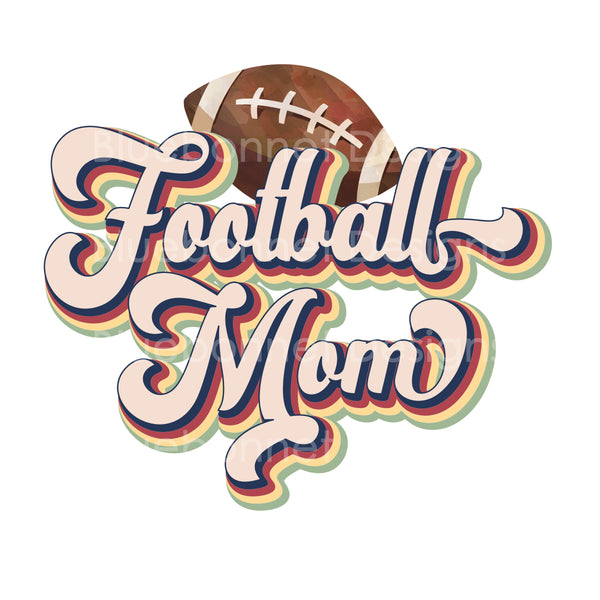 Vintage football mom