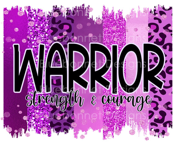 Warrior strength and courage crohns