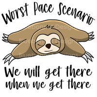 Worst paced scenario sloth